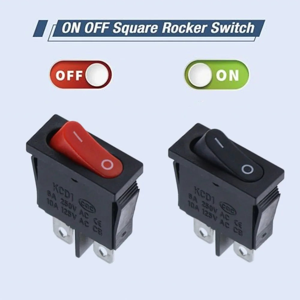 5/10/30pcs Thin Flat Type Manual Transfer Switch 9.5 * 21MM Instrument Toggle Switch for Some Electronic Device Power Supplies Qme