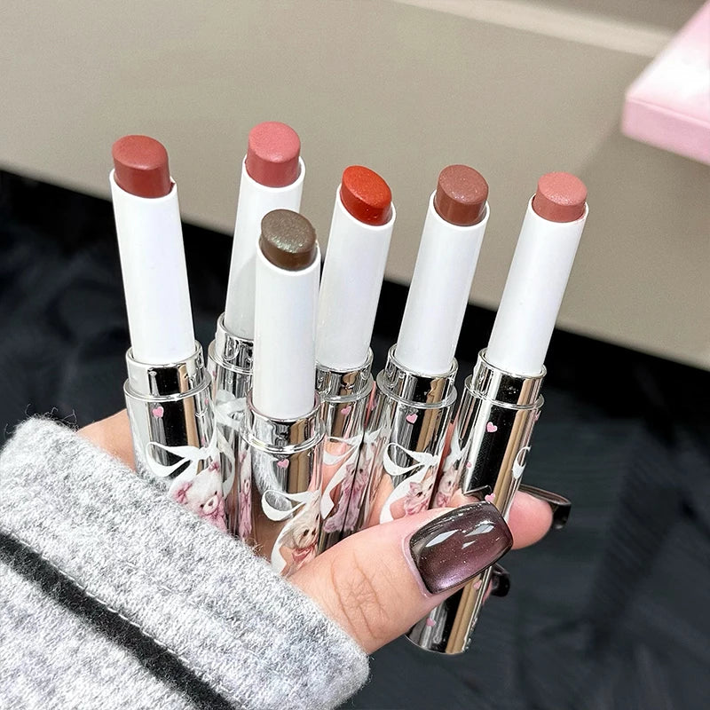 Art Value Velvet Cute Lipstick Matte Soft Mist Colorful Lip Stain Long Lasting Nude Red Lip Tint Pen Nourishing Makeup 6 Colors Qme