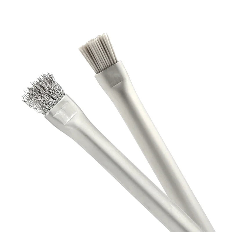 Aquapro Algae Brush Aquarium Accessory Fish Tank Cleaning Tool Stainless Steel Hard Pro Water Cleaner Remover Plant ADA Quality Qme