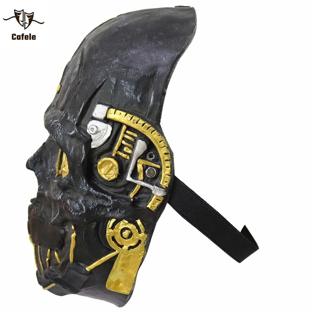 P-jsmen Dishonored Corvo Attano Rat Mask Realistic Resin Adult Headwear Halloween Masquerade Cosplay Costume Props High Quality Qme