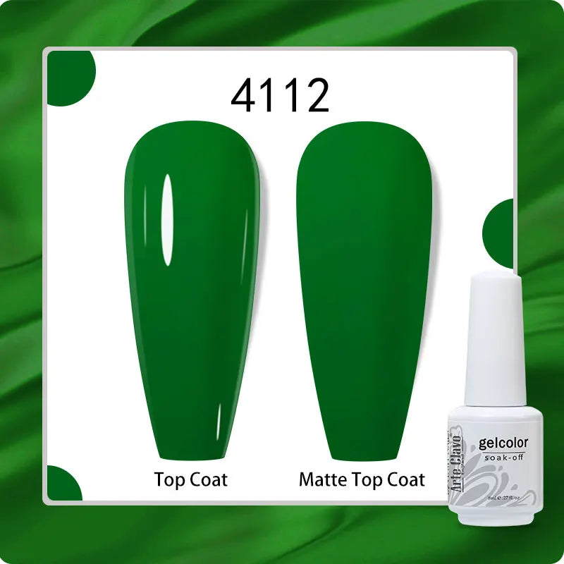 Arte Clavo Soak Off UV Gel Nail Polish Cosmetics Art Manicure Nails Qme