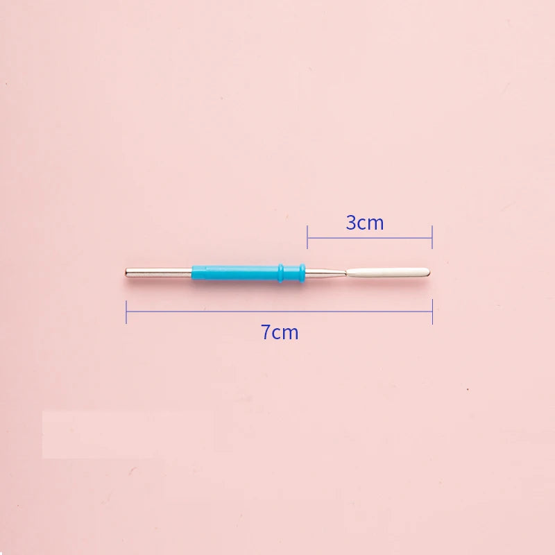 Universal Needle Tip Flat Knife Filiform Fine Surgical Cosmetic Qme Brown