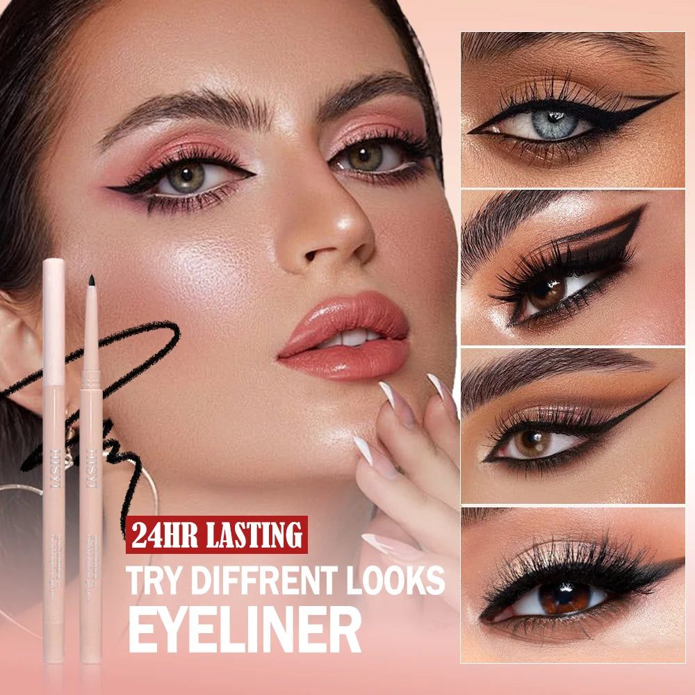 Eyeliner Shadow Stick Twist-up Sharpener Long-wear Waterproof Qme