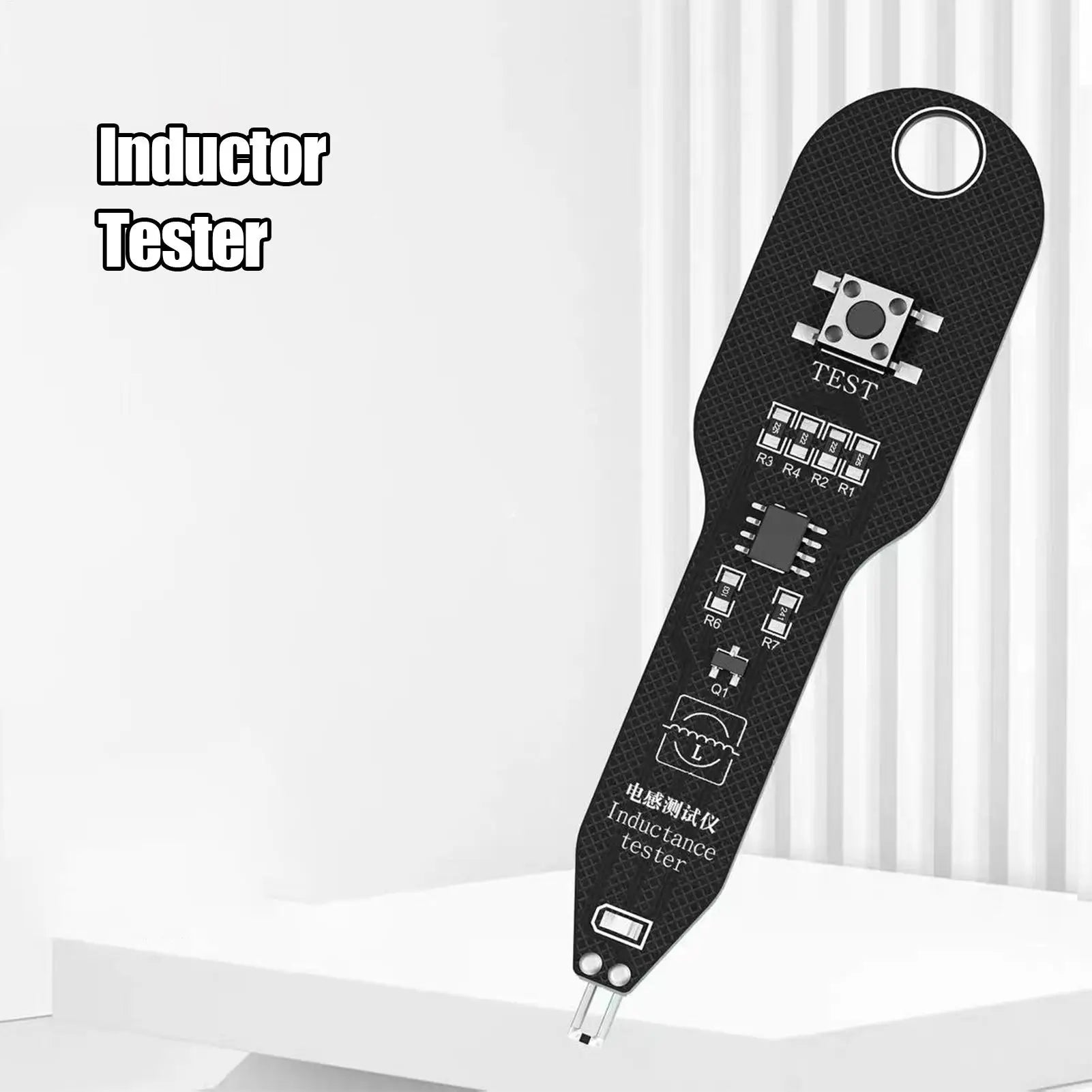 Electronic Motherboard Coil Tester Coil Pack Tester Precise Professional Detector for Electromagnetic Induction Maintenance Qme