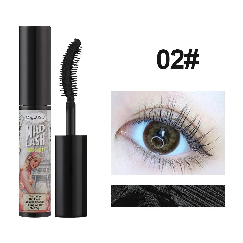 Colorful Slender Mascara Waterproof Fast Drying Curling Eyelashes Qme 02