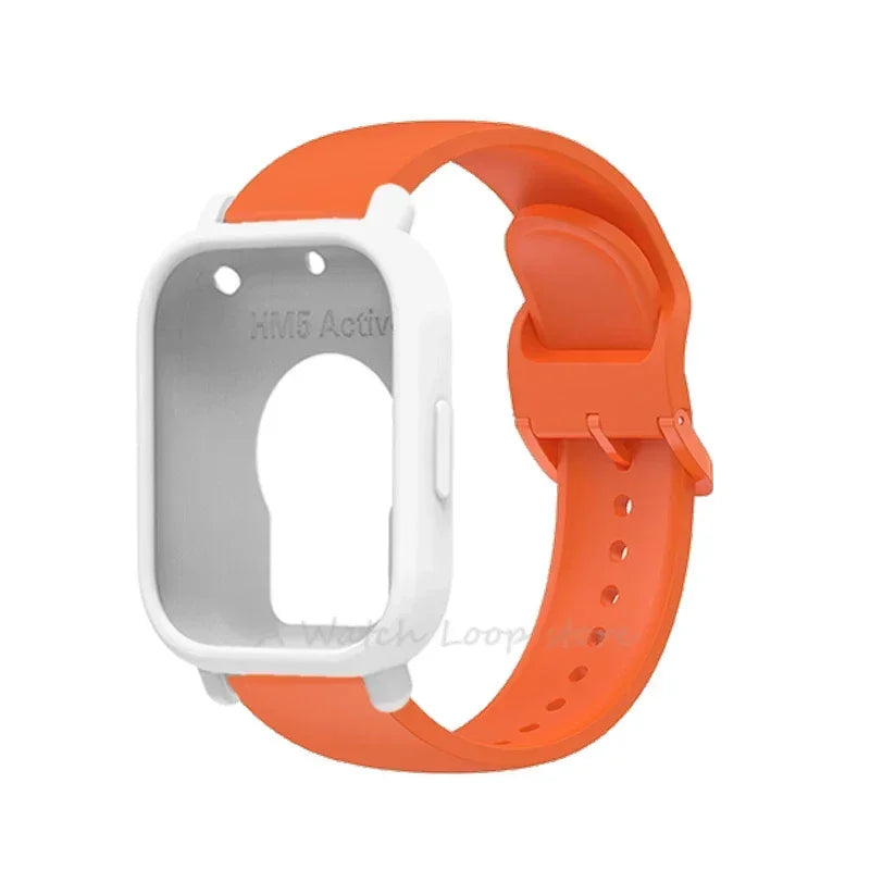 Silicone Case Strap Redmi Watch 5 Lite Active Repacement Bracelet
