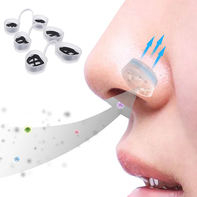 Comfortable Nose Invisible Nasal Filters Anti Air Pollution Pollen Qme