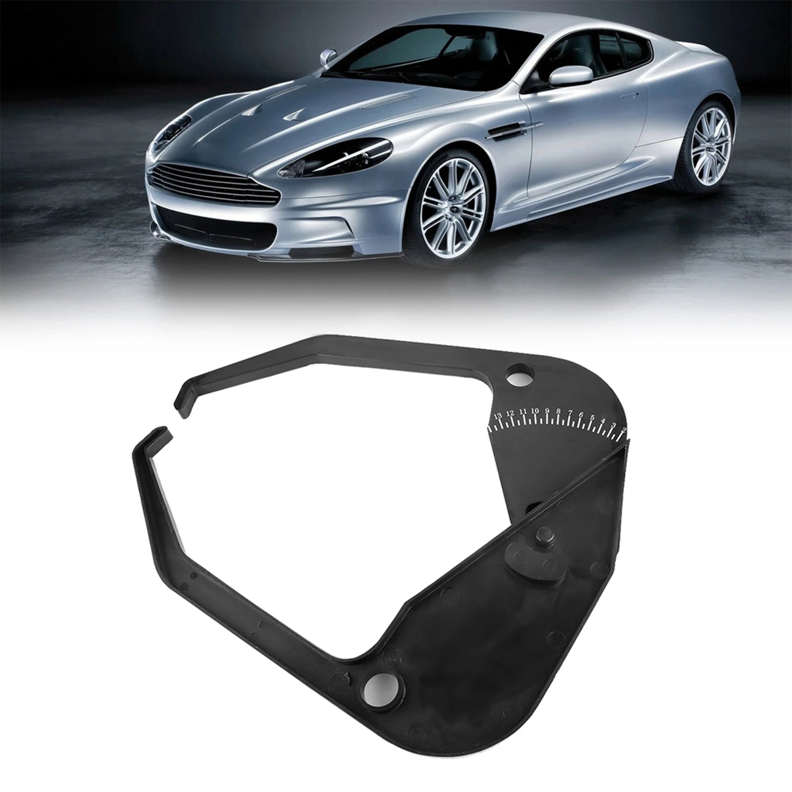Car Wheel Caliper Tire Measuring Tool Car Measuring Tool Car Wheel Balancer Caliper Rim Width Measuring Tool Tire Scale Qme