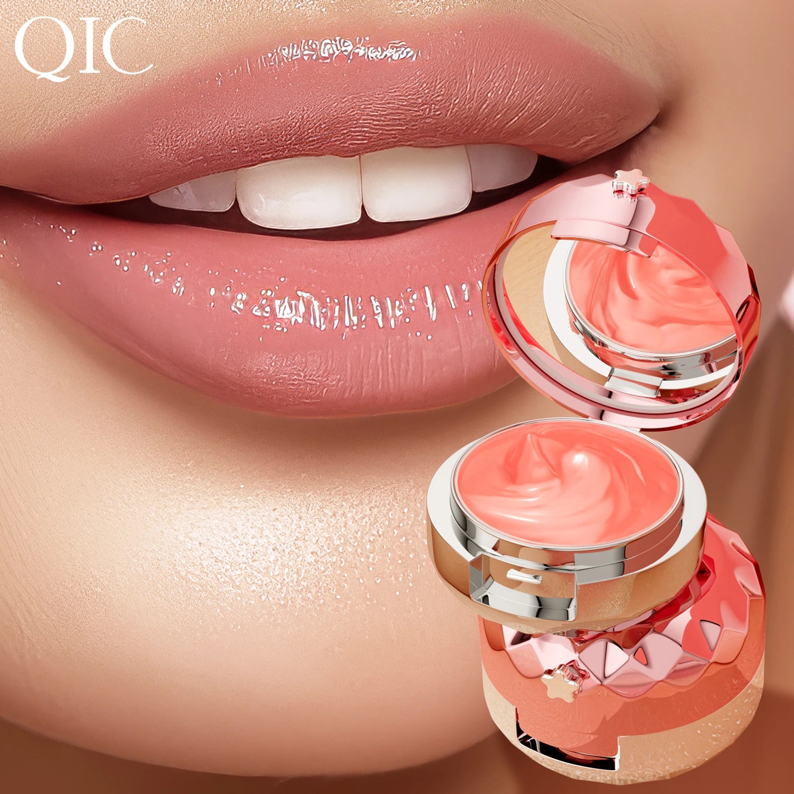 Moisturizing Lip Balm Lip Mask, Exfoliate Dry Chapped Lips, Long Lasting Hydrating Nourish Repair Lip Care Qme