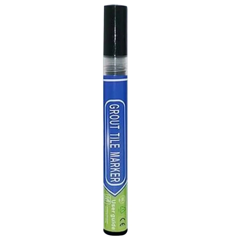 Multi Color White Waterproof Tile Marker Grout Pen Wall Seam Pen For Tiles Floor Bathroom Decontamination Seam Repair Tools 4ml Qme Black