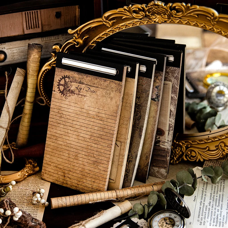 50 pcs/lot Vintage INS Material paper Decorative Diy Background paper hand made Diary Album Stationery Supplies Qme