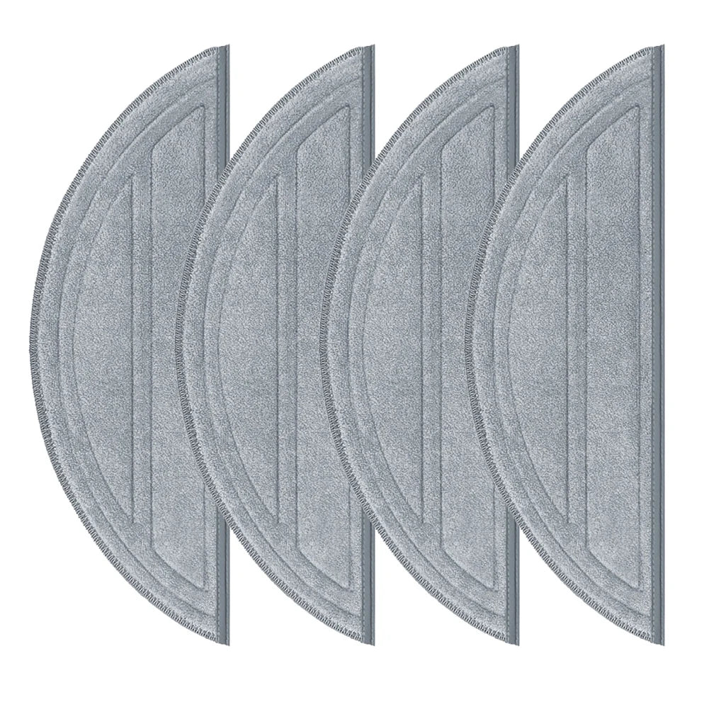 4/10 Pcs Mop Cloth Pads For Roborock Q10 S5 /Q10 S5+ /Q10 VF /Q10 VF+ /Q10V /Q10V+ Vacuum Cleaner Accessoreis Qme