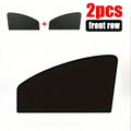 Magnetic Curtain Protectors, Side Window Sunshades, UV Protection, Suitable for Most Models, Universal in All Seasons Qme Front window 2pcs