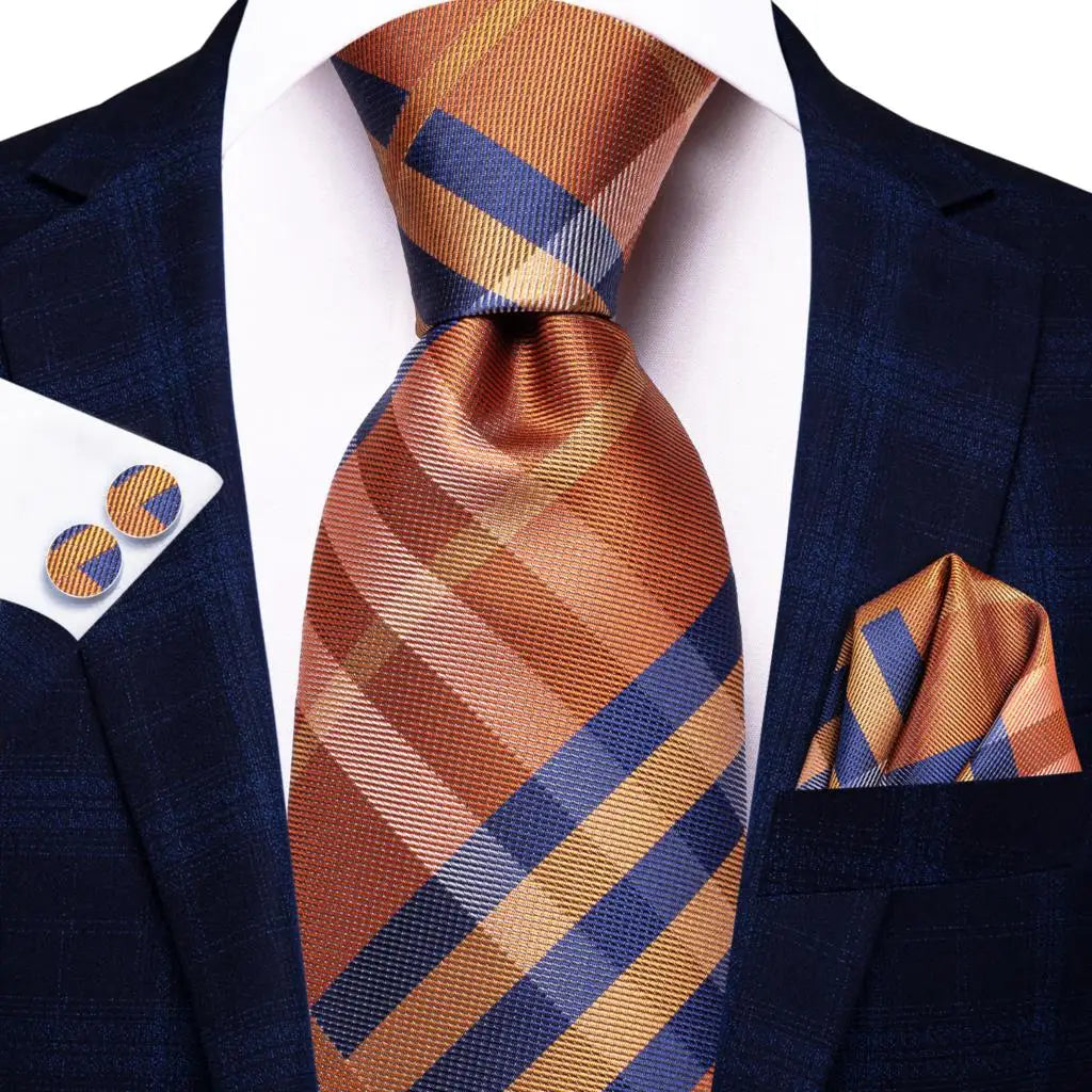 Designer Elegant Mens Ties Gentlemen Purple Novelty Luxury Men