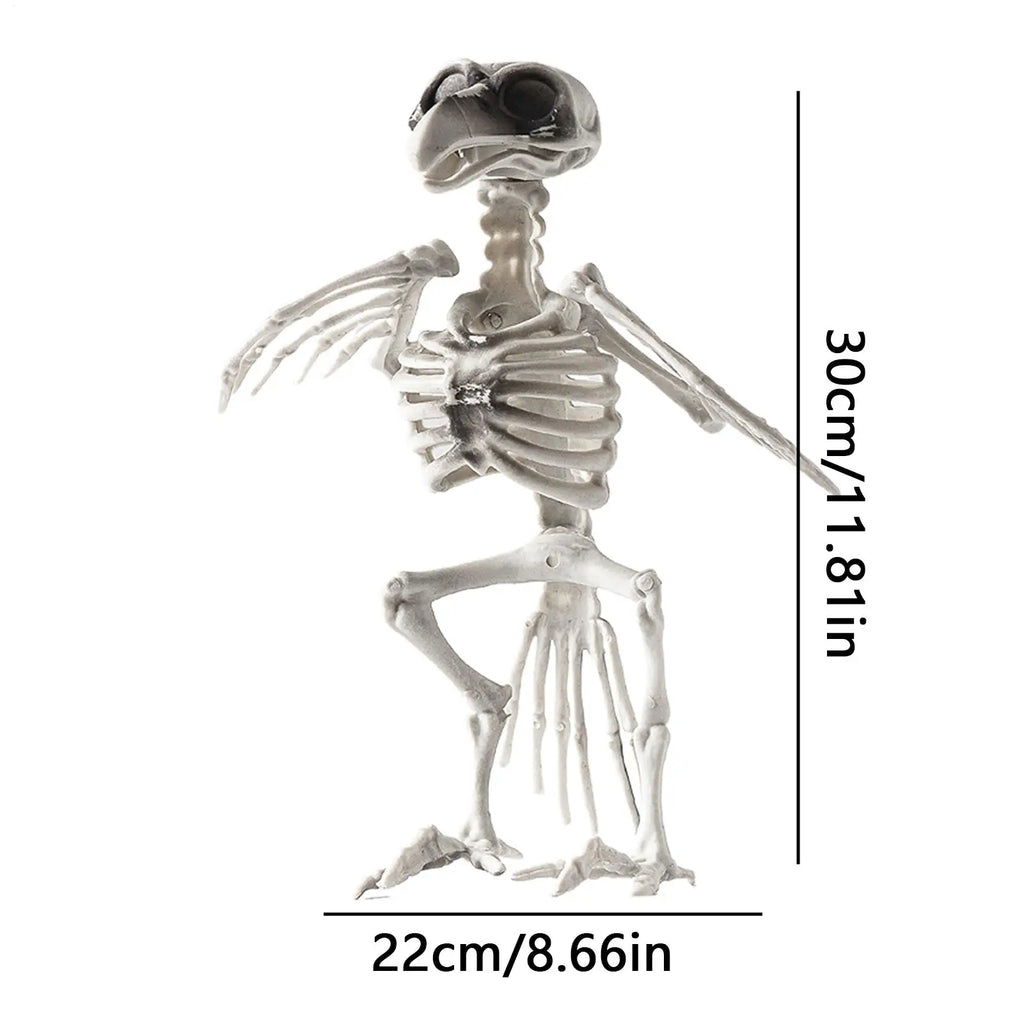 Animal Skeletons Halloween Realistic Decorative Funny Statues Skull Qme