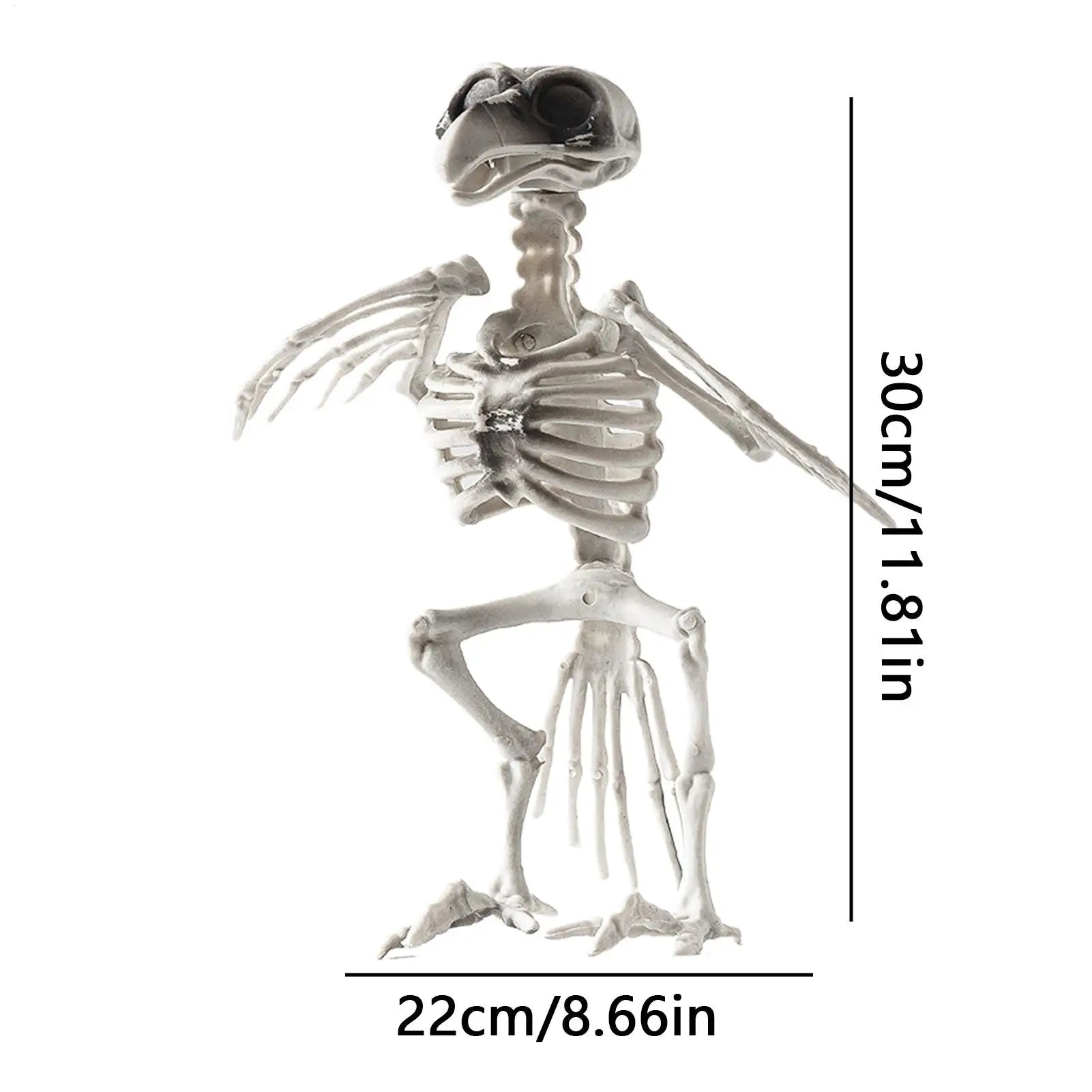 Animal Skeletons Halloween Realistic Decorative Funny Statues Skull Qme