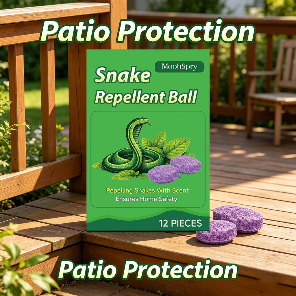 Outdoor Snake Repellent Snake Deterrent Set Repelling Snakes Long-Lasting Protection Natural Smell Pet & Kid Safe Pest Deterrent Qme