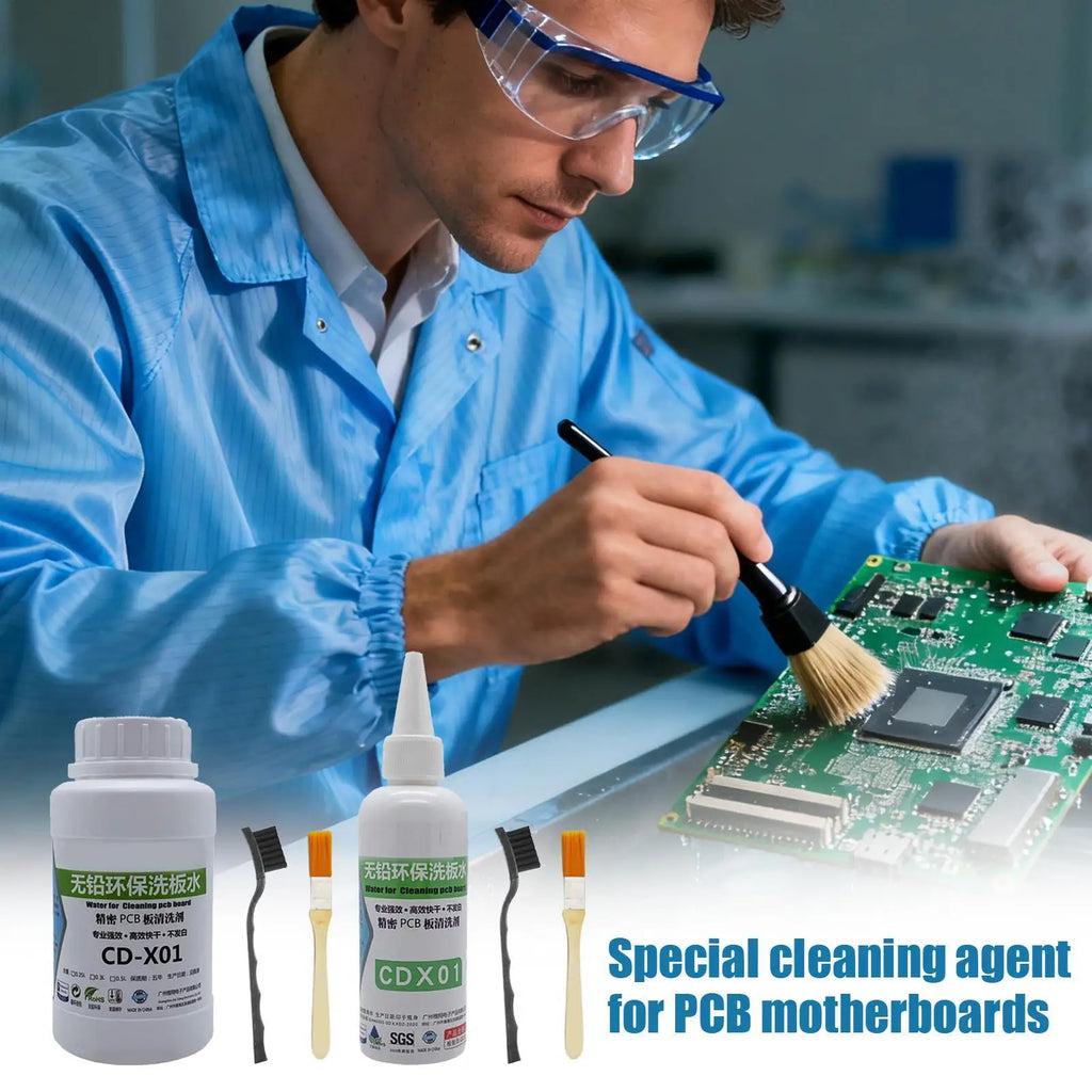 Motherboard Cleaner Liquid Precise Quick Dry Powerful Electronics Cleaning Agent Computer Dust Remover Cleaner Liquid for Qme