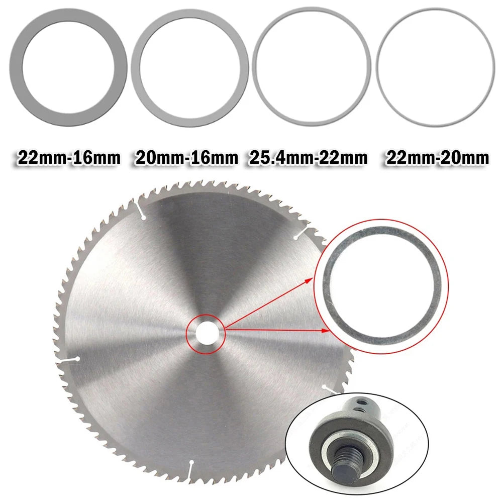 4Pcs Set Circular Saw Rings Reducing Ring Conversion Ring Adapter Washer For Circular Saw Blade Cutting Tools Accessories Qme