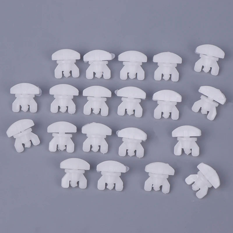 Drapery Rails Sliding Gliders Curtain Fasteners White Plastic Track Qme
