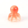 Resin Octopus Shaped Head Meridian Acupoint Massage Comb Wide Tooth Qme gradient pink