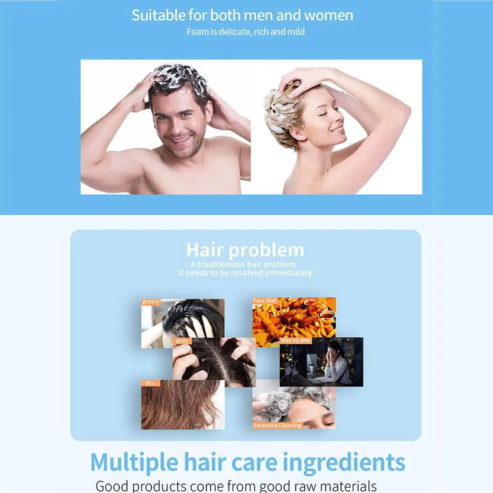 Refreshing Ocean Shampoo Seaweed Essence Handmade Soap Soft And Tough Hair Care Soap Men's Shampoo 1/3/5PCS Qme