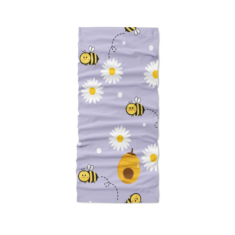 Fashion Daisy Series Headscarf Ladies Outdoor Sweat-wiping Dust-proof Qme style15 One Size >8Y