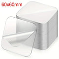 50/1PCS Super Strong Double Sided Adhesive Tape Nano Transparent Wall Stickers Water Proof Household Products Adhesives Reusable Qme 60x60mm 5PCS