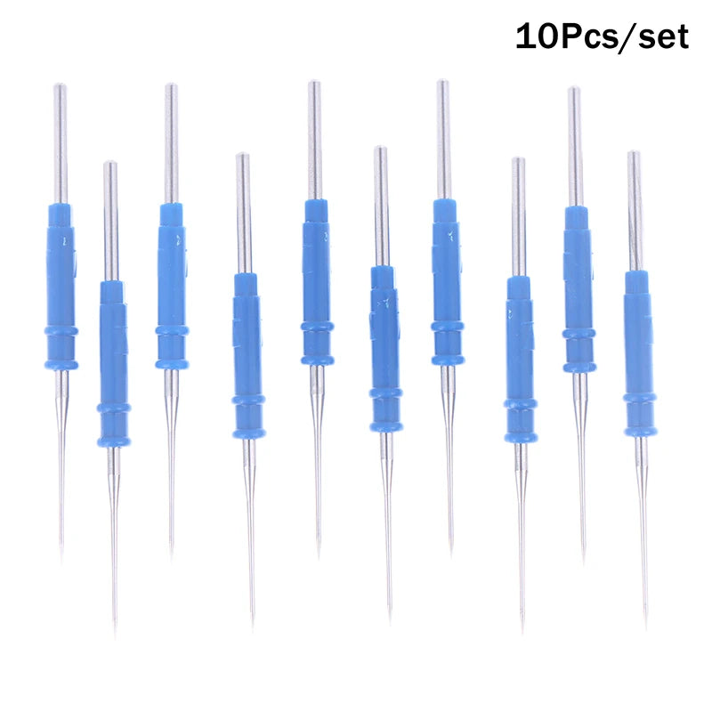 10Pcs ESU Pencil Tip Electrocoagulation Device Electrosurgery Blade Electrode Needle Electrode. Qme