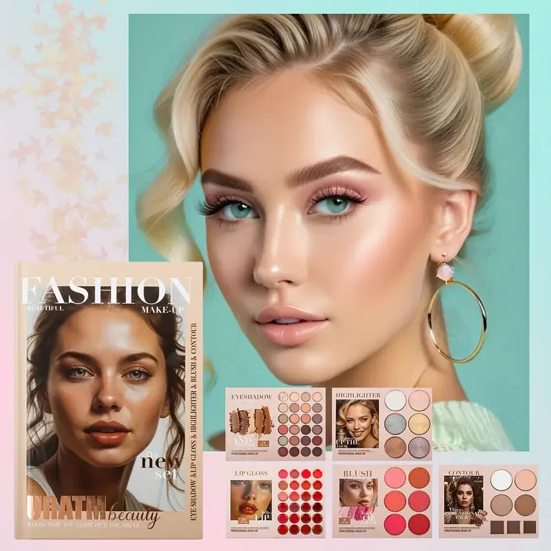 67-color Multi-layered Beauty Book Palette Makeup That Combines Qme
