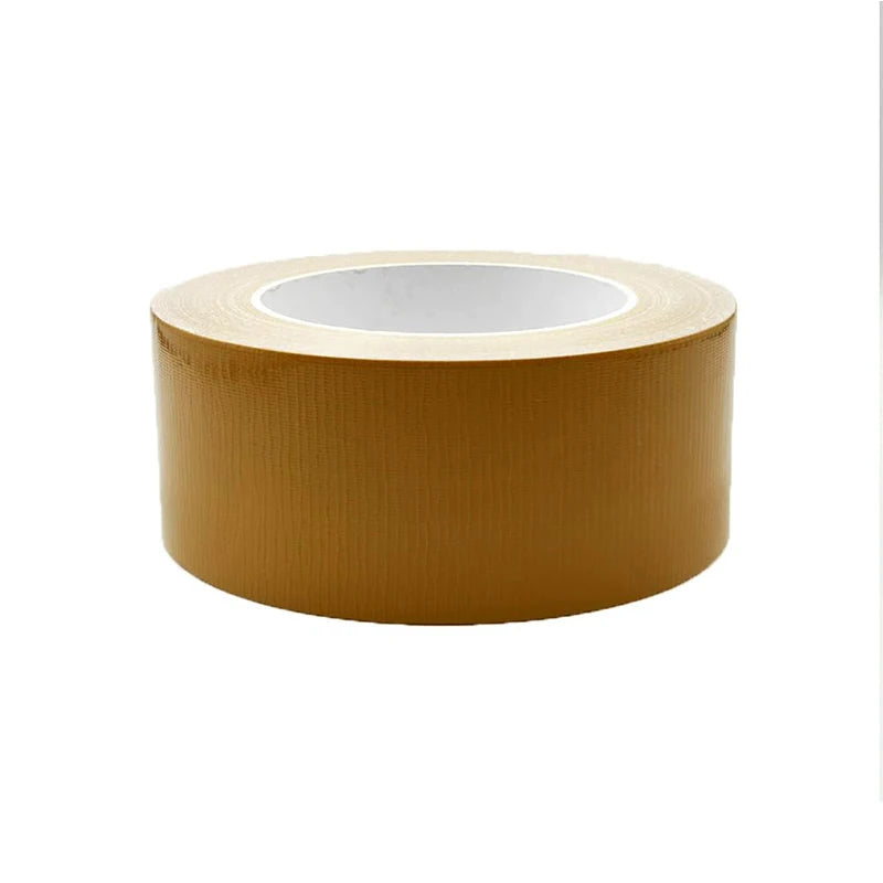 4.5cm*10m Colored Extra Strong Self-adhesive Tape Waterproof Heavy Duty No Residue Craft Duct Tape for DIY Art Packaging Coding Qme Brown 10M 45mm|China Mainland