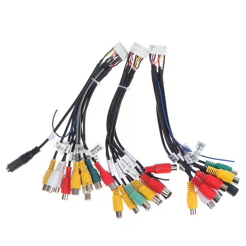 Android Radio Car Accessories Output Wire Aux-in Microphone Adapter Qme