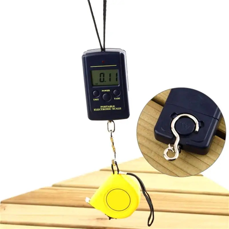 Mini Electronic Digital Portable Hanging Scale Weighs Tool Fishing Qme