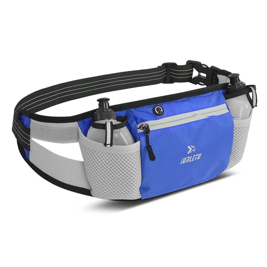 Running Belt Waist Pack Hydration Waist Pack Water Resistant Breathable Runners Belt Water Bottle Fanny Pack for Hiking Camping Qme