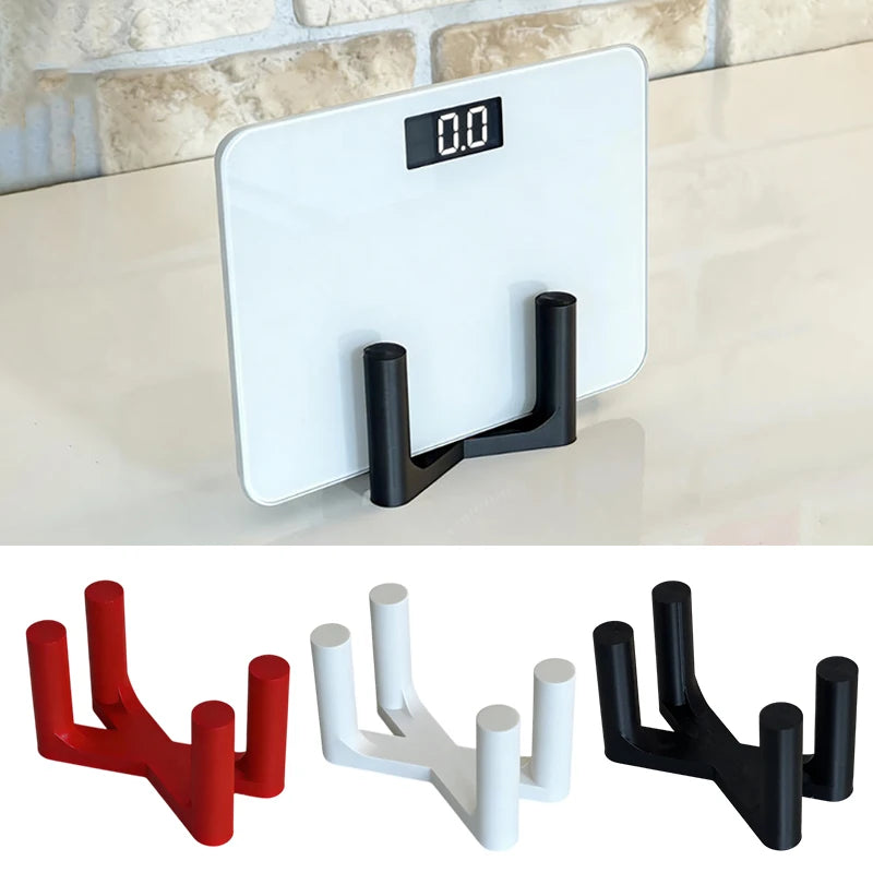 Plastic Weight Scale Stand S Pace-saving Bathroom Home Gym Organizer Qme