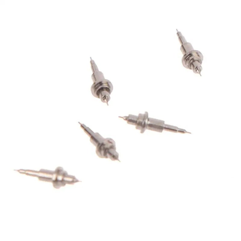 5Pcs Pocket Watch Pivot Pendulum Axis Sharp Cores Point Balance Wheel Tip Balance Shaft Watch Repair Parts Balance Wheel Shaft Qme