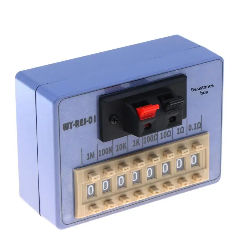 WY-RES-01 Resistance Box Pocket Resistance Box, Dial Programming Resistance Box For Electrical Equipment Tool Accessory. Qme