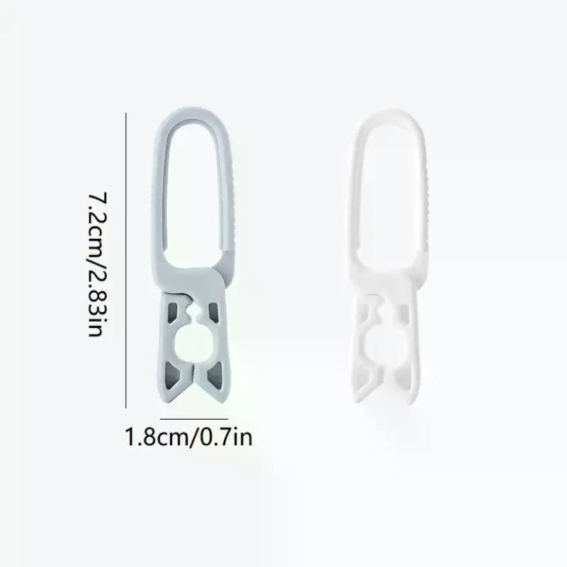 10/20PCS Clothespins Hanging Peg Clip Plastic Hangers Rack Laundry Clothes Pegs Clamps Towel Clothing Hat Clip Home Storage Hook Qme