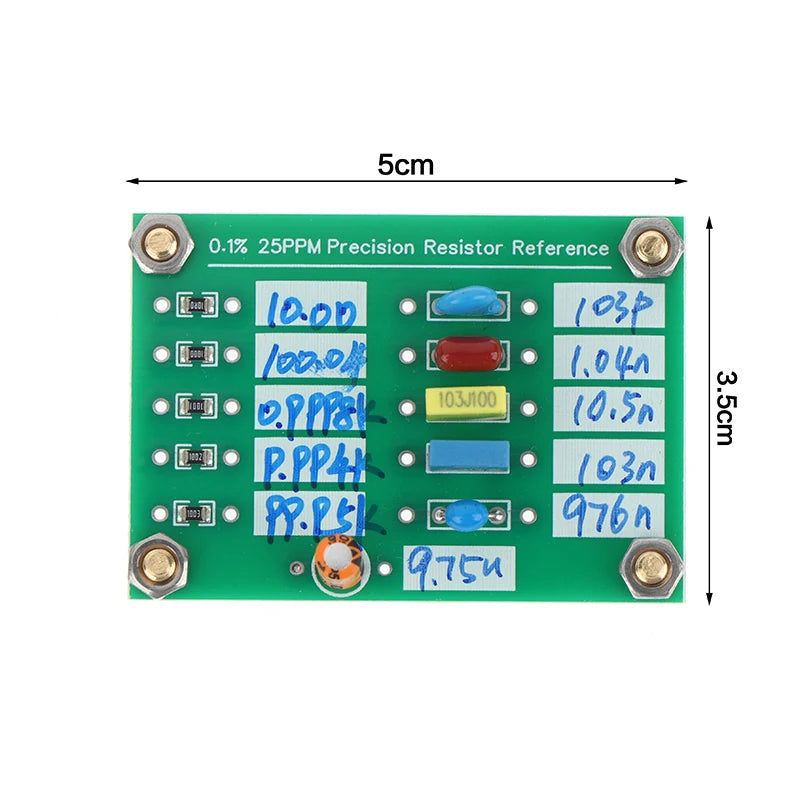 Resistance Reference Resistor Capacitor Board Used AD584 LM399 Qme Default Title