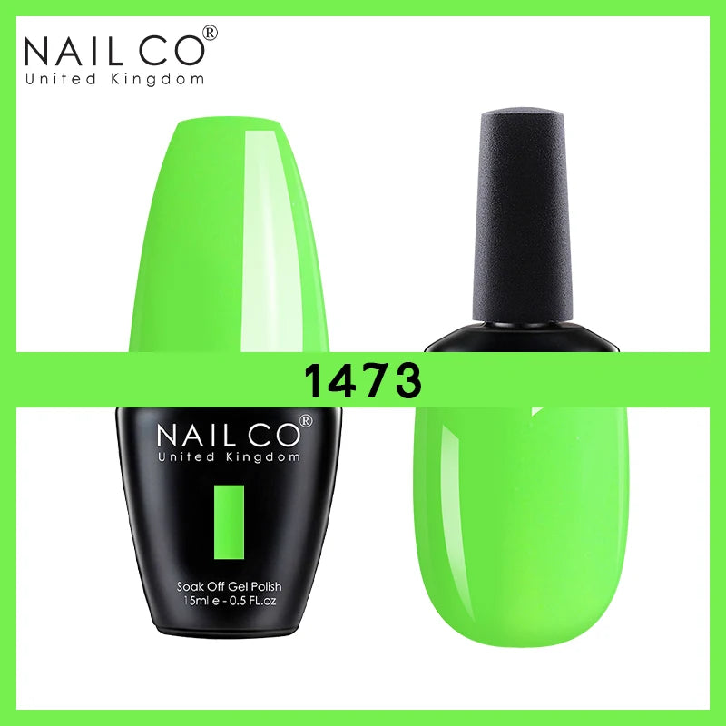 NAILCO Nude Nails Gel Nail Polish UV LED Semi-permant Varnish Hybrid