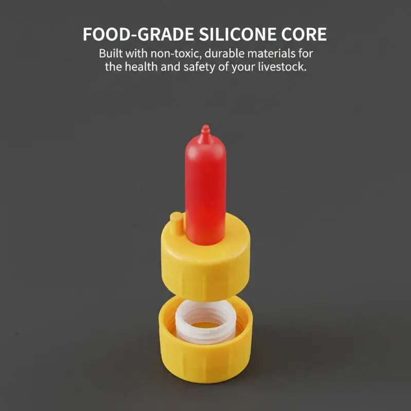 Small Animal Lamb Feeding Bottle Sheep Coke Red Nipple Goat Soft Pet Qme Default Title