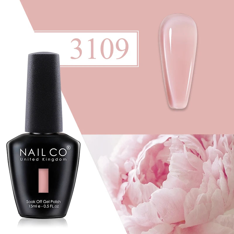 NAILCO Springsummer Hybrid Gel Nail Polish Semi-permanent UV Varnish