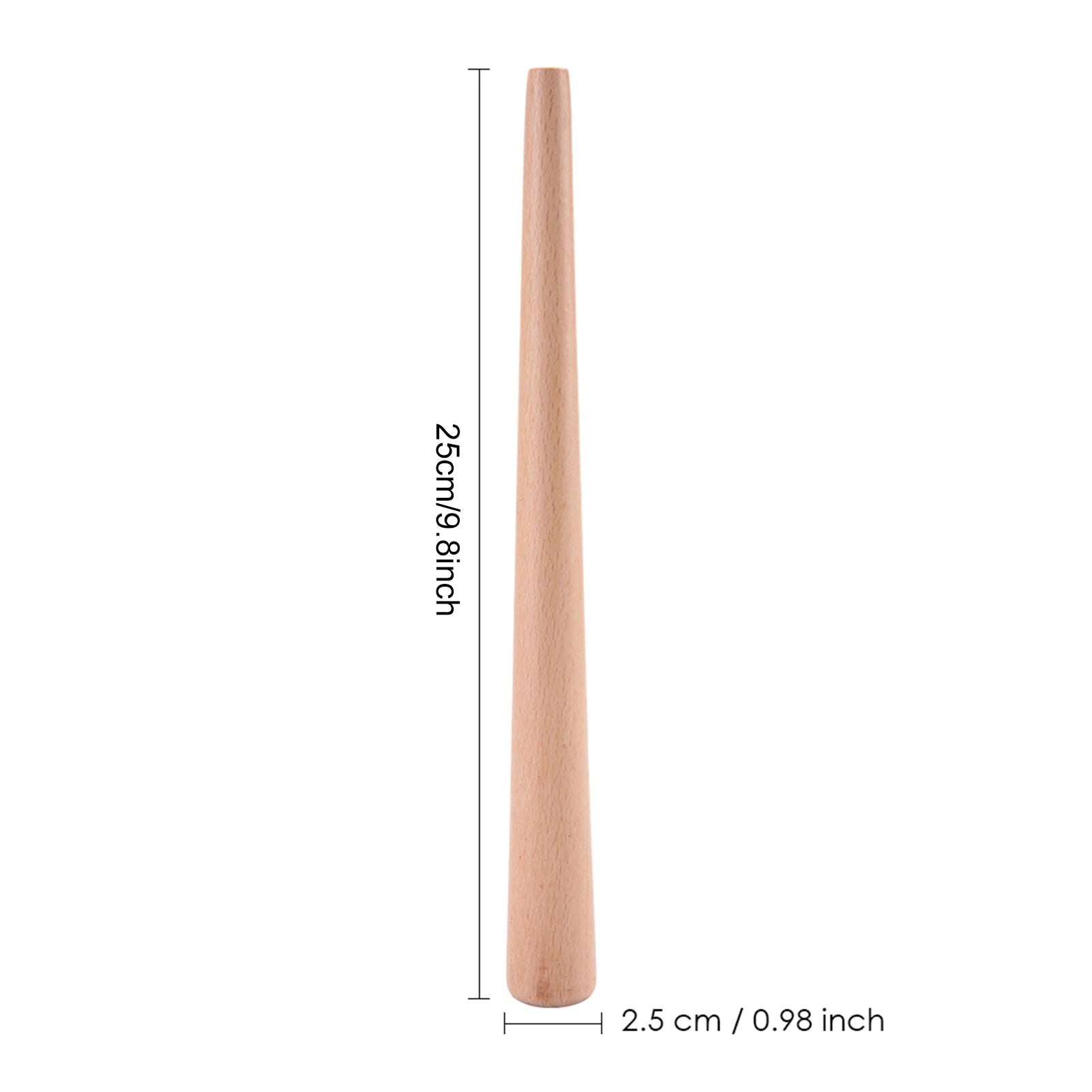 Wood Mandrel Stick Tool for Finger Ring Jewelry Making and Rings Forming Polishing for Jeweler Qme