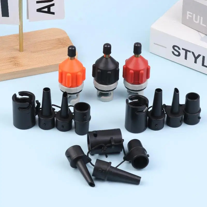 Air Valve Adaptor SUP Board Paddle Boat Kayak Pump Tire Connector Qme