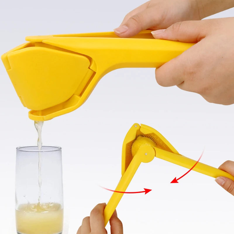 Lemon Squeezer Effortless Hand Citrus Press Food-grade Plastic Manual Qme