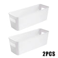 Plastic Storage Organization Box Drawer Organizer Multifunctional Qme 2pcs