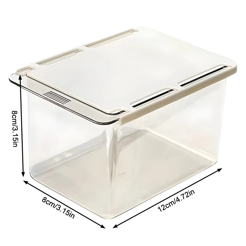 Mirror Cabinet Transparent Bathroom Cotton Stick Makeup Pull-out Qme Default Title