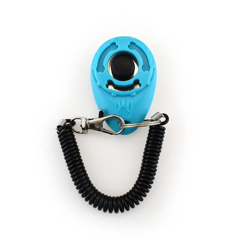 Key Chain Dog Training Clicker Aid Repeller Supplies Adjustable Wrist Qme A13