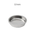 Coffee Blind Filter Bowl 51/54/58mm Stainless Steel Non Pressurized Filter Cup For Backwashing In Semi Automatic Coffee Machine Qme S