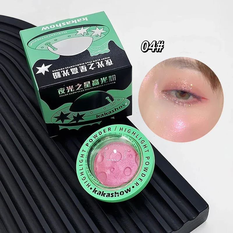 Planet Space Highlighter Powder Brighten Fairy Adas Shimmer Water Qme 4